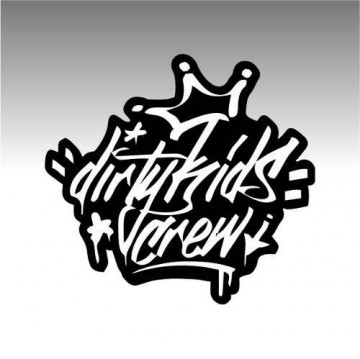 Autocolante - Dirty Kids Crew