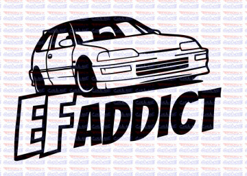 Autocolante - EF Addict.