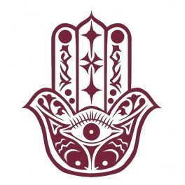 Autocolante - Evil Eye Hand
