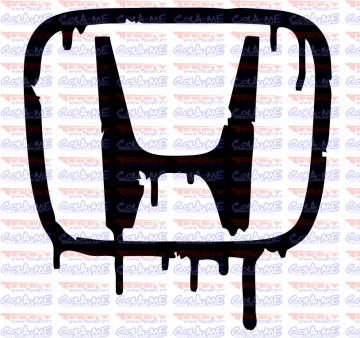 Autocolante - Honda Tinta