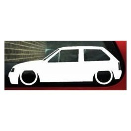 Autocolante - Opel Corsa A 3 Portas
