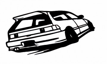 Autocolante para Honda Civic EF