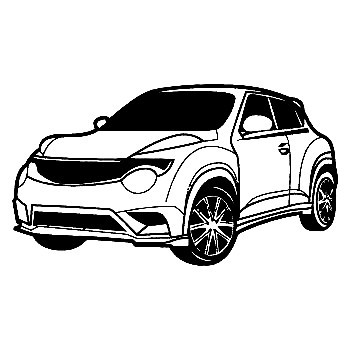 Autocolante para Nissan Juke
