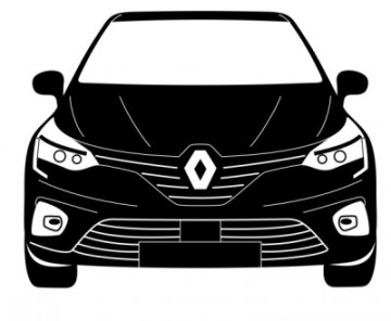 Autocolante para Renault Clio V (5) - Frente