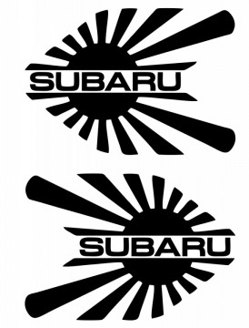 Autocolante para Subaru (par)