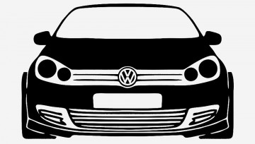 Autocolante para Volkswagen Golf VI