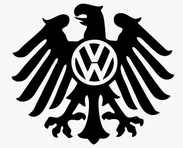 Autocolante para vw aguia