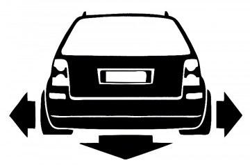 Autocolante para Vw Passat 3BG Carrinha