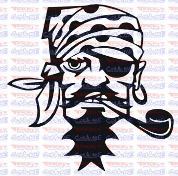 Autocolante - Pirata