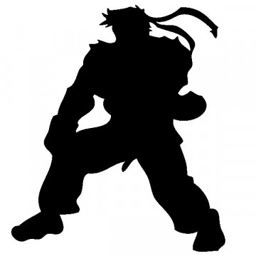 Autocolante - Ryu Street Fighter