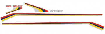 Autocolantes - Peugeot 106 Rallye