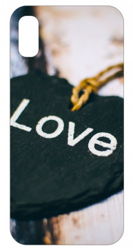 Capa de telemóvel com Love