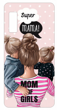 Capa de telemóvel com Super Mama