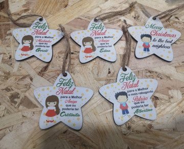 Estrelinha para árvore de Natal