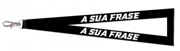 Fita Porta chaves Personaliza com frase / nome