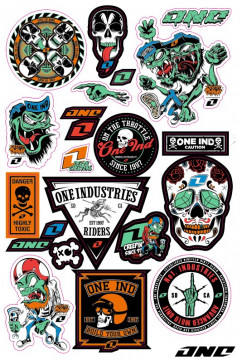 Folha / Pack de Autocolantes - One