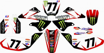 Kit Autocolantes Para Honda CR 125 - 250 97-99