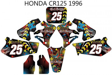 Kit Autocolantes Para HONDA CR 125 95-97