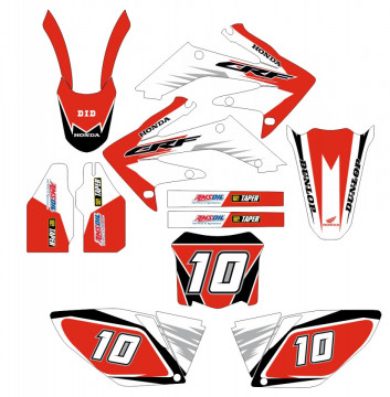 Kit Autocolantes Para HONDA CRF 250 04-09