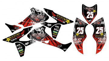 Kit Autocolantes Para HONDA TRX 450R - 05-08