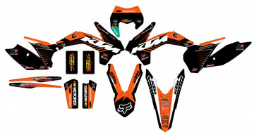 Kit Autocolantes Para KTM SX / MX 11-12