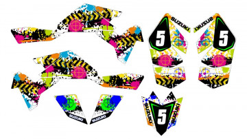 Kit Autocolantes Para Moto - Suzuki LTR 450