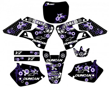 Kit Autocolantes Para Moto - Yamaha YZ 125 / 250 96-01