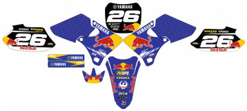Kit Autocolantes Para Moto - Yamaha YZF 250 / 400 / 426 98-02