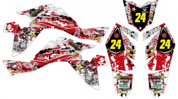 Kit Autocolantes Para Suzuki LTZ K9 400 07-16