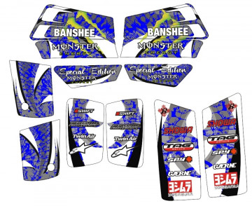 Kit Autocolantes Para Yamaha Banshee 350