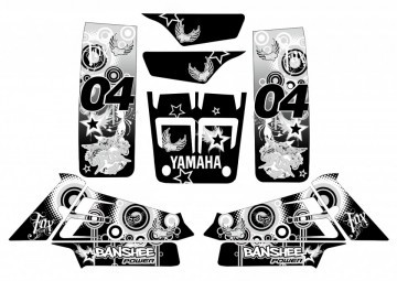 Kit Autocolantes Para Yamaha Banshee 350