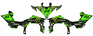 Kit Autocolantes Para Yamaha YFZ 450R 09-13