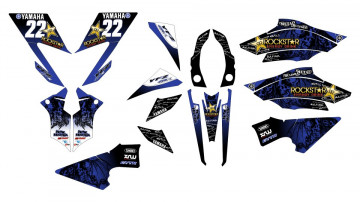Kit Autocolantes Para YAMAHA YFZ 450R 09-13
