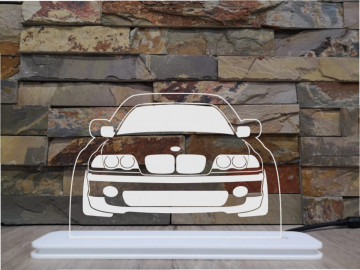 Moldura / Candeeiro com luz de presença - Bmw E46