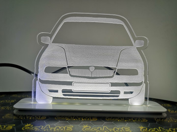 Moldura / Candeeiro com luz de presença - Lancia Kappa