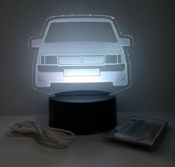 Moldura / Candeeiro com luz de presença - Opel Corsa A
