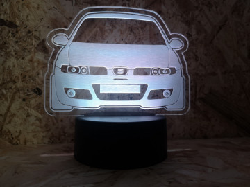 Moldura / Candeeiro com luz de presença - Seat Leon 1M