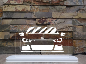 Moldura / Candeeiro com luz de presença - Volkswagen Scirocco