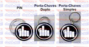 Pin / Porta Chaves - Mão