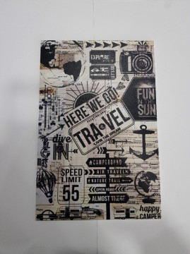 Placa Decorativa em PVC - Travel