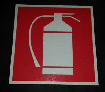 Placa PVC - Extintor