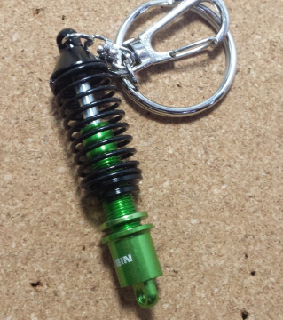 Porta Chaves - Coilover Verde/Preto