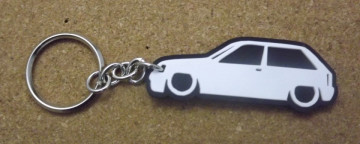 Porta Chaves com silhueta de Opel Corsa A