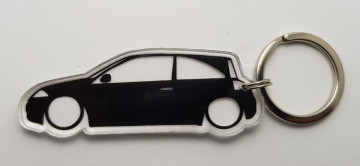 Porta Chaves de Acrílico com silhueta de Renault Megane 2