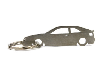 Porta Chaves em inox com silhueta com Volkswagen Corrado