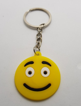 Porta Chaves - Emoji Carinha neutra