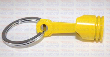 Porta Chaves - Pistão - Amarelo