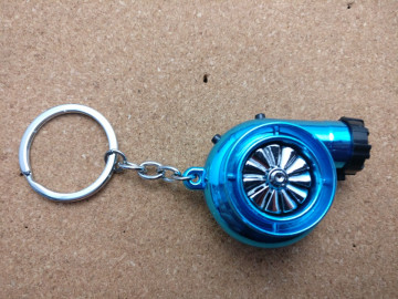 Porta Chaves - Turbo Azul - Electrónico (Recarregável) - Com Isqueiro