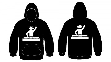 Sweatshirt com capuz - DJ