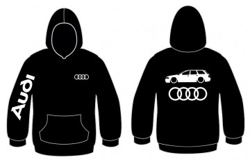 Sweatshirt com capuz para Audi A4 B5 avant